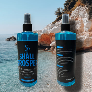 Shall Prosper Aqua Aftershave – Refreshing & Revitalizing (13.5 oz / 400 ml)