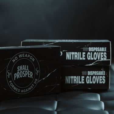 Professional Nitrile Gloves (black)